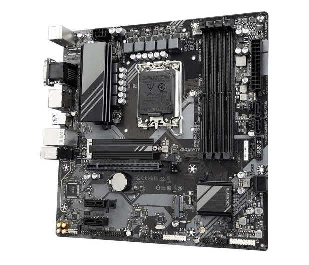 GIGABYTE Płyta główna B760M DS3H s1700 4DDR5 HDMI/DP/DSUB mATX - 1243728 - zdjęcie 4